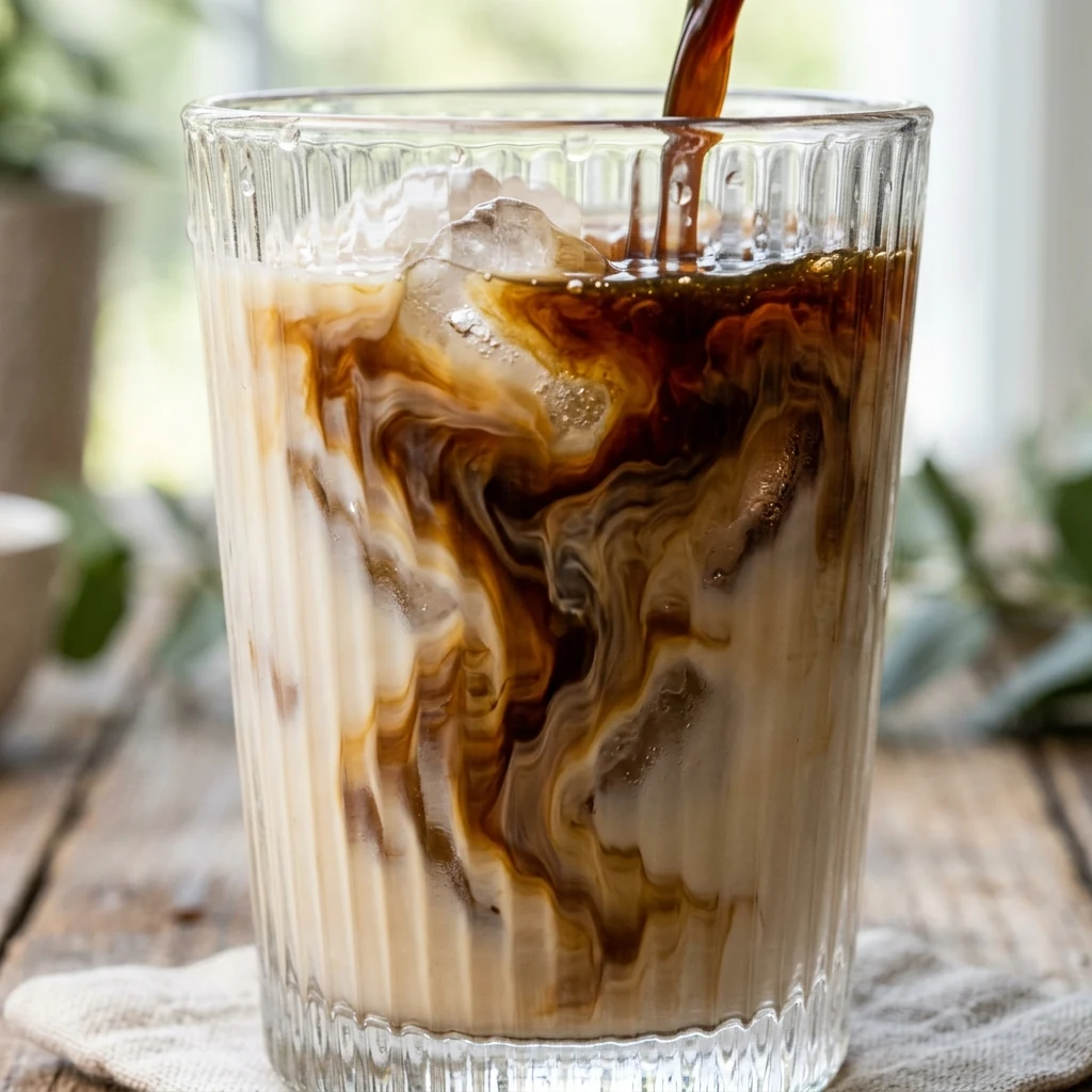 Instant Fluid Swirls For Luxurious Cold-Pressed Iced Lattes